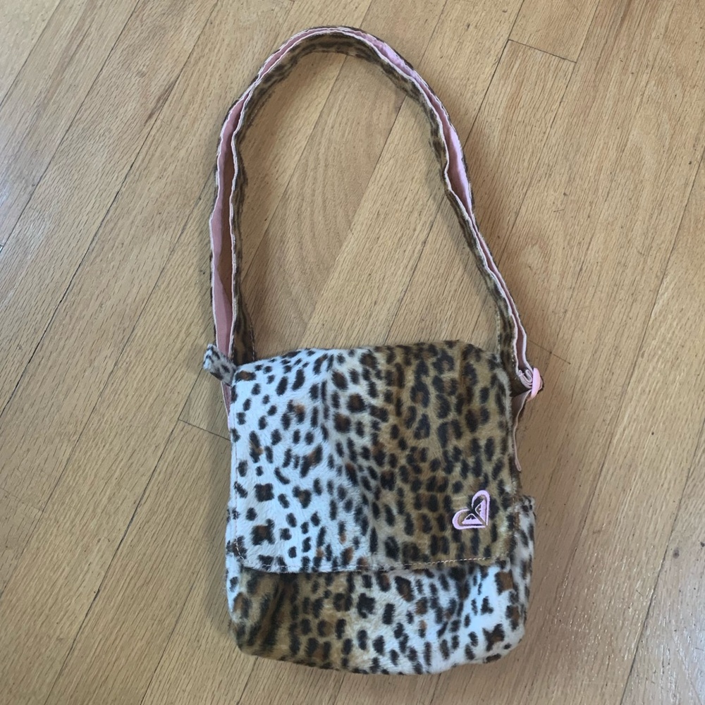 Roxy Faux Fur Cheetah Handbag